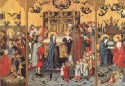 master of the Holy Kindred Retable of the Seven Joys of the Virgin (mk05) oil painting